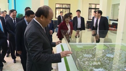 Нгуен Суан Фук провел рабочую встречу с администрацией технопарка 